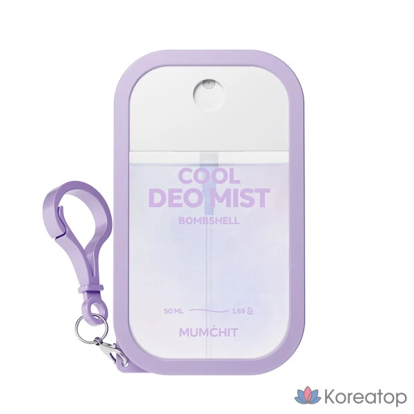 Дезодорант-спрей MUMCHIT Cool Deo Mist Balm Shell, 50 мл, 1 шт.