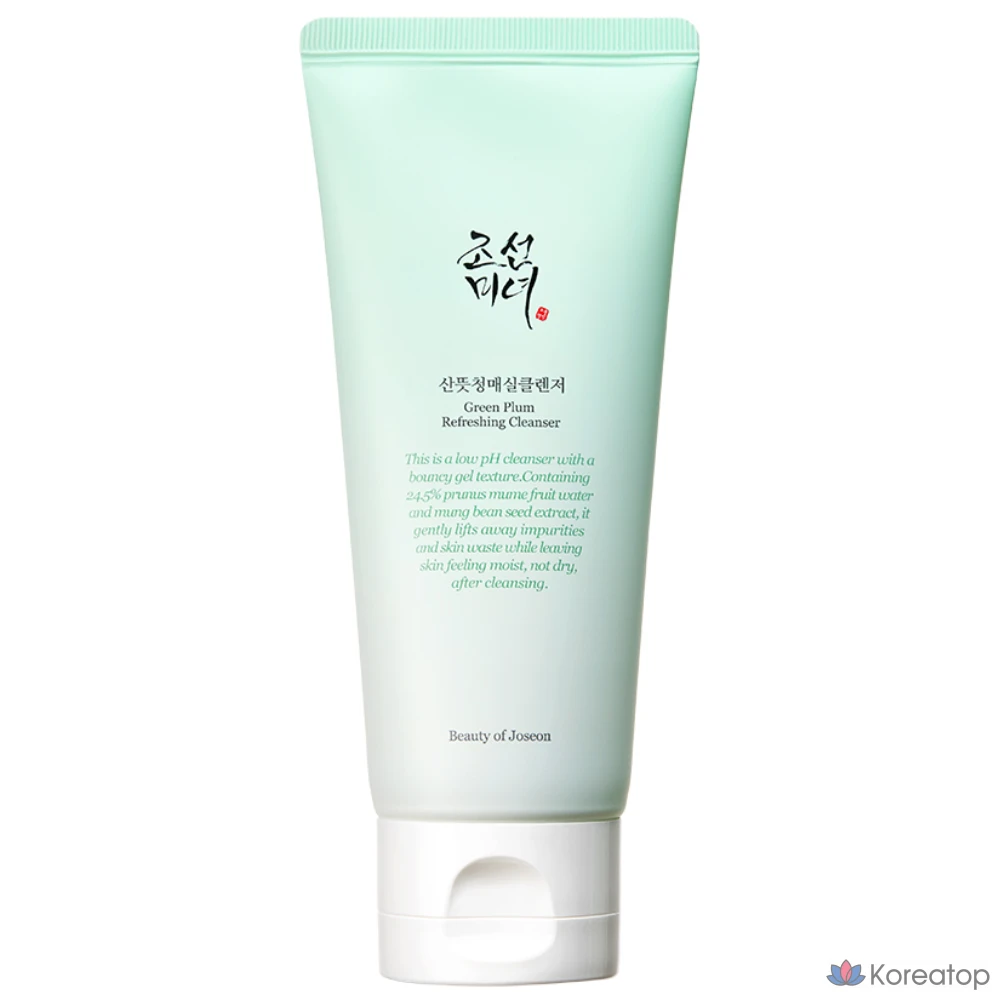 Гель для умывания Beauty of Joseon Refreshing Green Plum Cleanser, 100 мл, 1 шт.