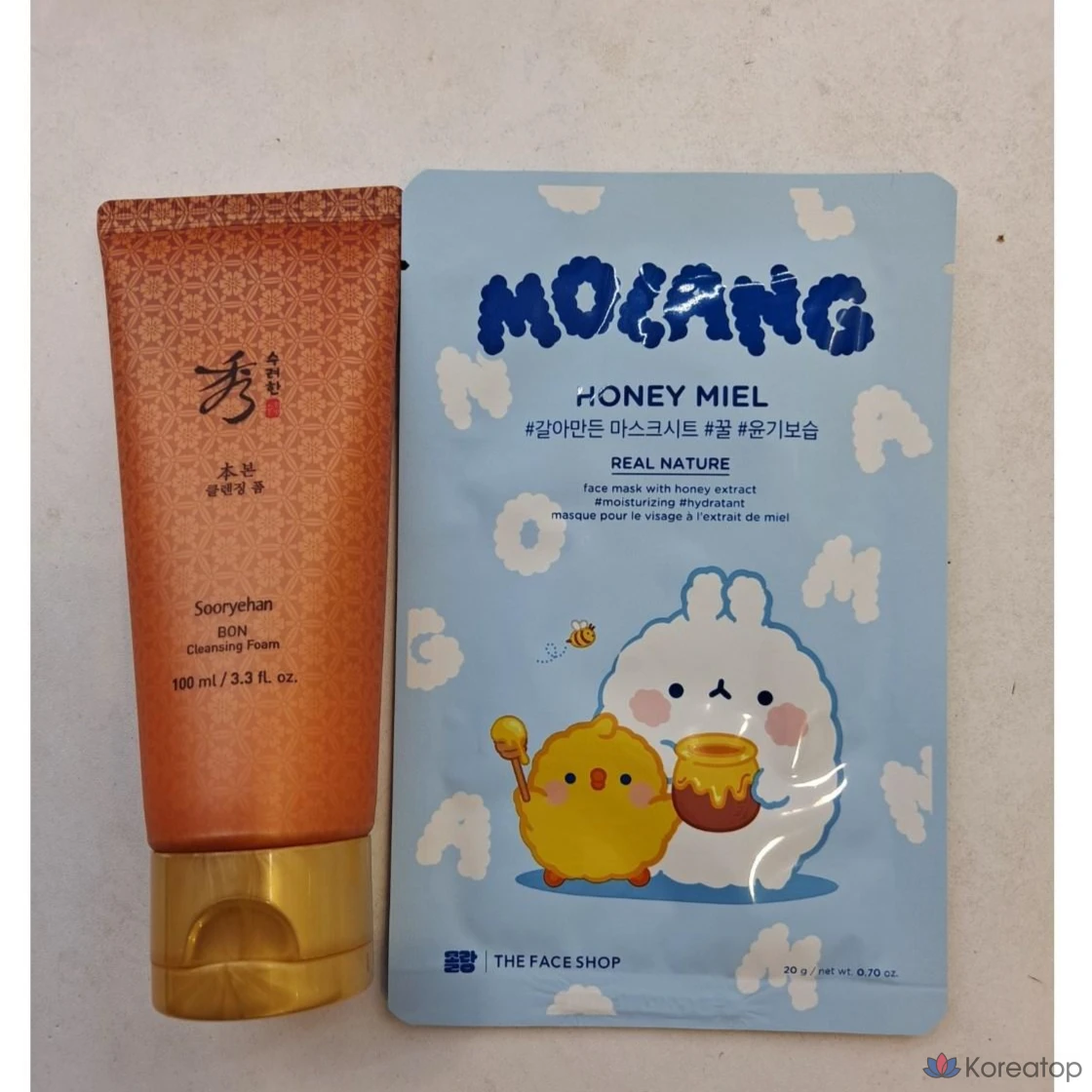 Очищающая пенка Sooryehan Bon Cleansing Foam, 100 мл, 1 шт.