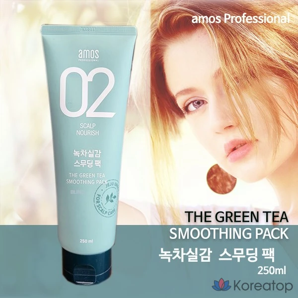 Пилинг Amos Green Tea Real Intense Moisture Pack, 250 мл, 1 шт.