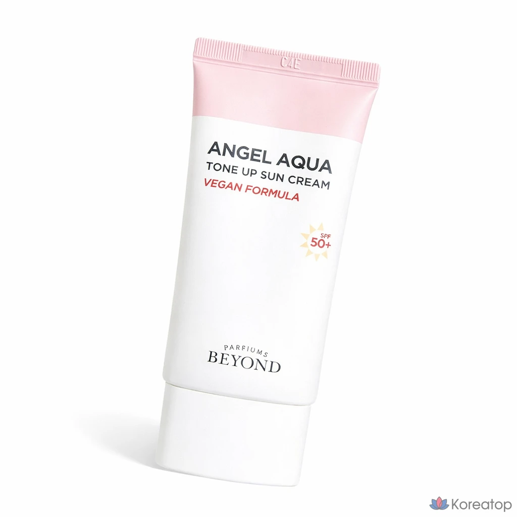 Солнцезащитный крем BEYOND Angel Aqua Tone Up Sun Cream SPF50+ PA++++, 50 мл, 1 шт.