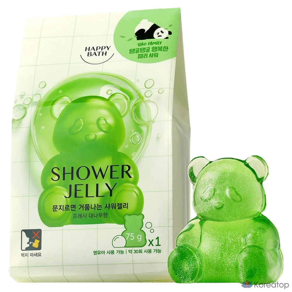 Гель для душа Happy Bath Bao Family Original Collection Body Wash Fresh Bamboo, 75 г, 1 шт.