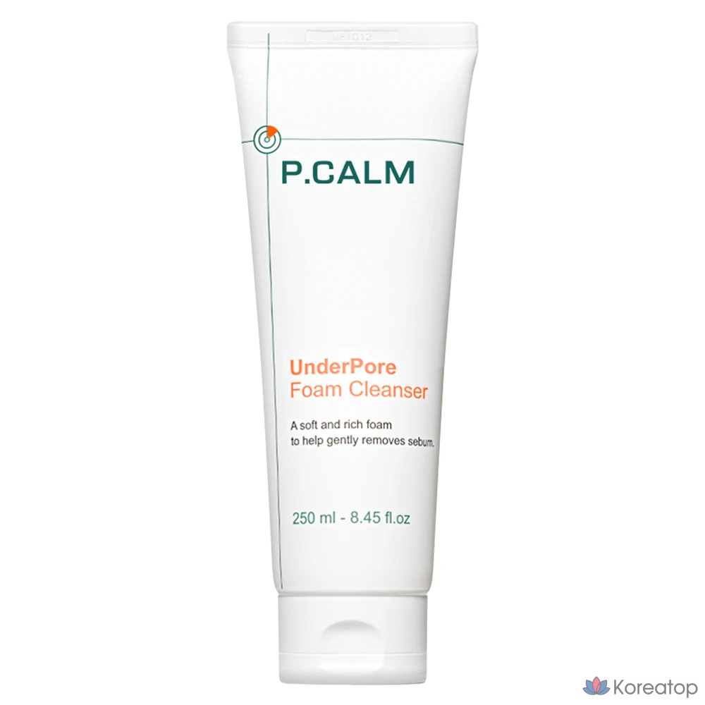 Гель-пенка для умывания P.CALM Under Pore Bateka Foam Cleansing, 250 мл, 1 шт.