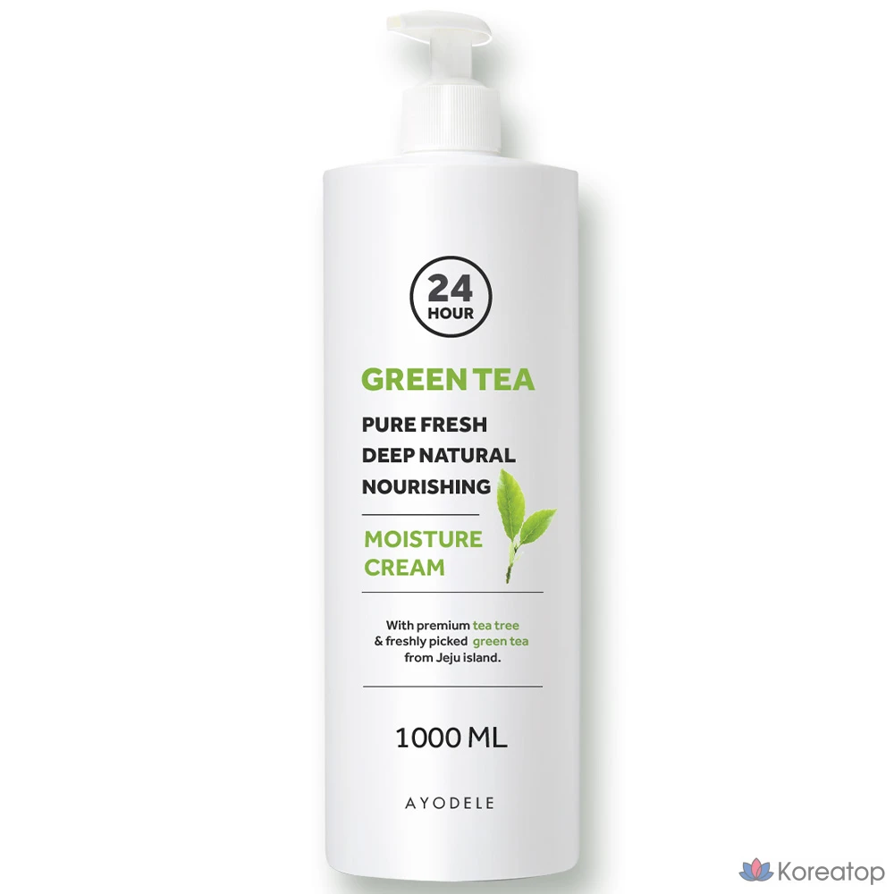 Крем AYODELE Green Tea Pure Fresh Moisture Cream, 1 л, 1 шт.