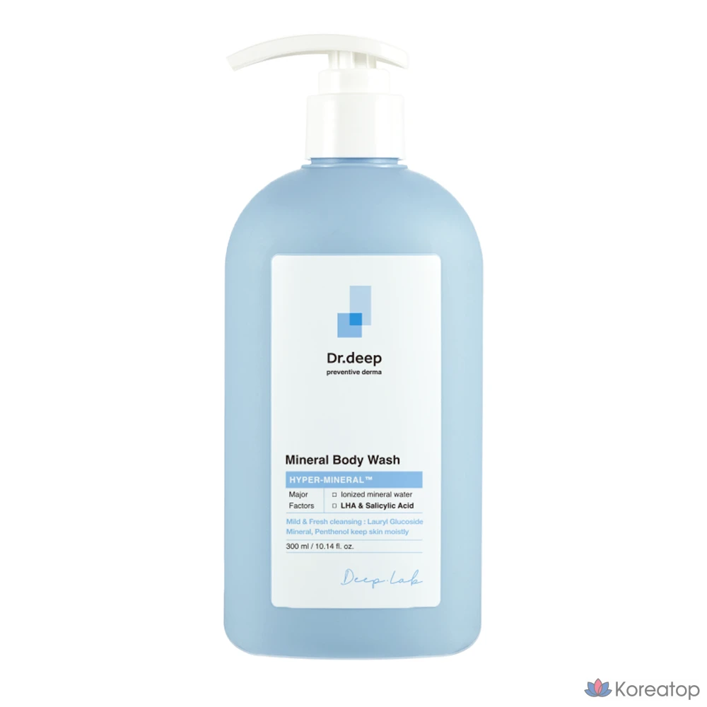 Гель для душа Dr. Deep Mineral Body Wash, 300 мл, 1 шт.