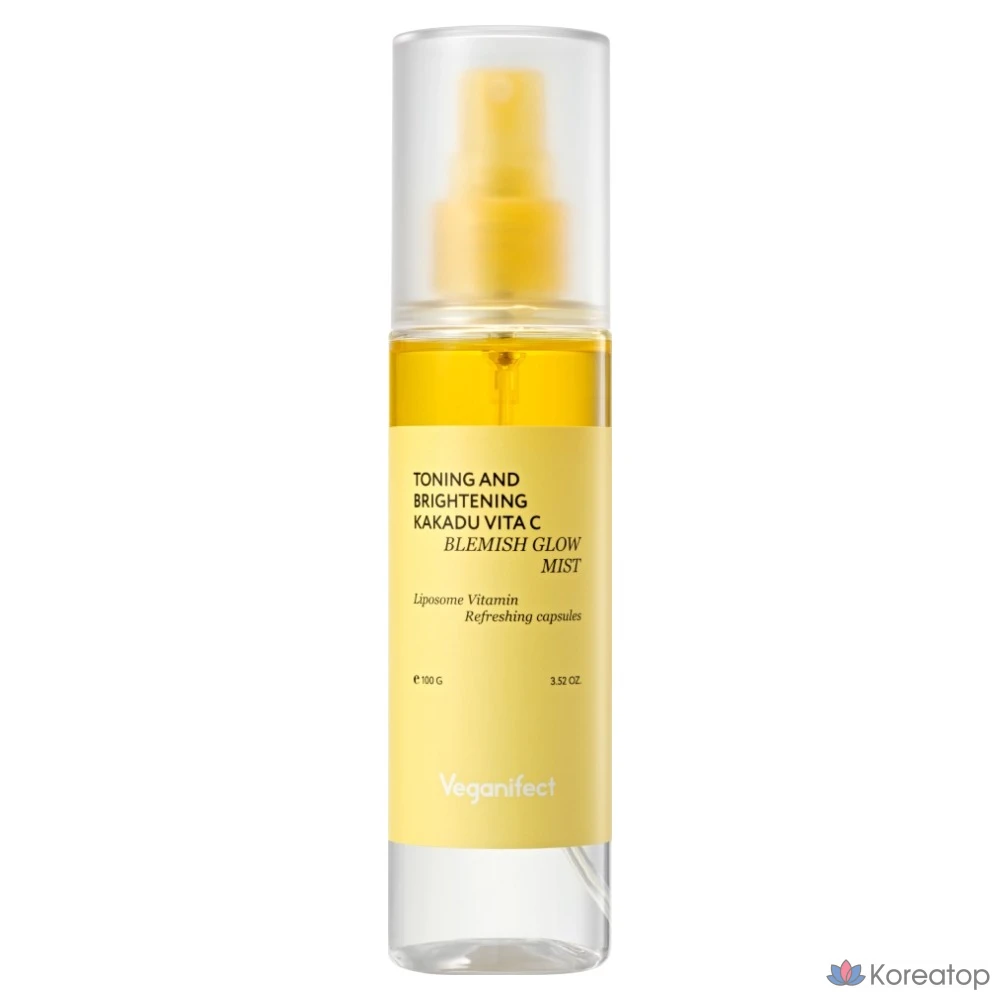Спрей для лица Veganifect Kakadu Vita C Blemish Mist, 100 г, 1 шт.
