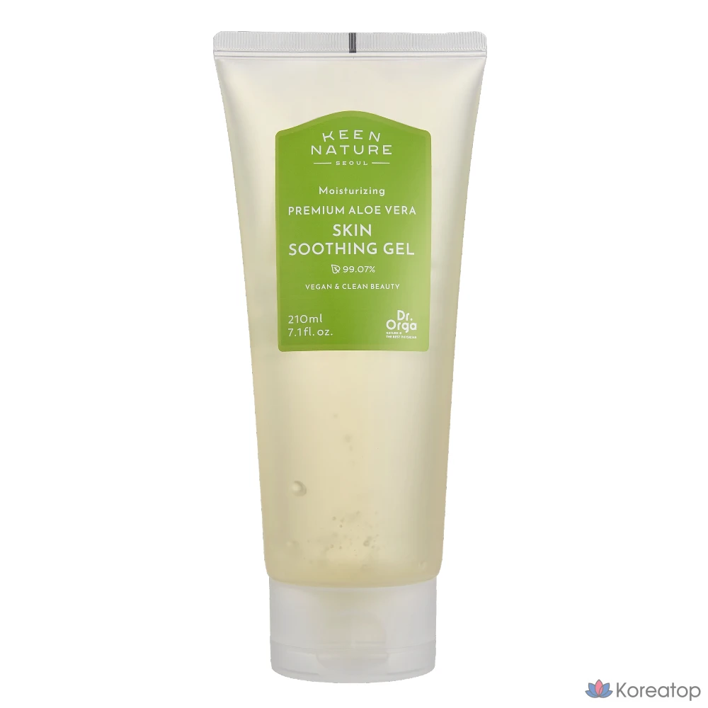 Гель для лица Dr. Orga Kin Nature Aloe Skin Soothing Gel, 210 мл, 1 шт.