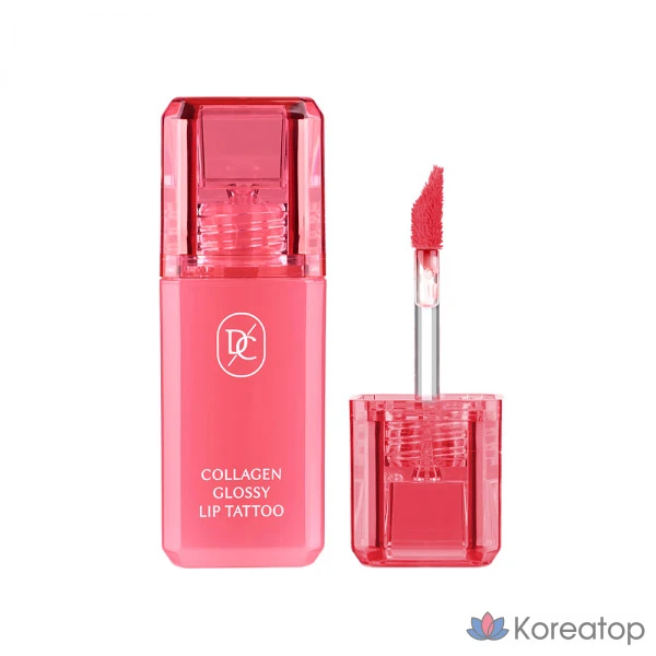 Тинт для губ DOCTOR.3 Lip Tattoo Collagen Glossy, оттенок 02 Pink, 5 г, 1 шт.
