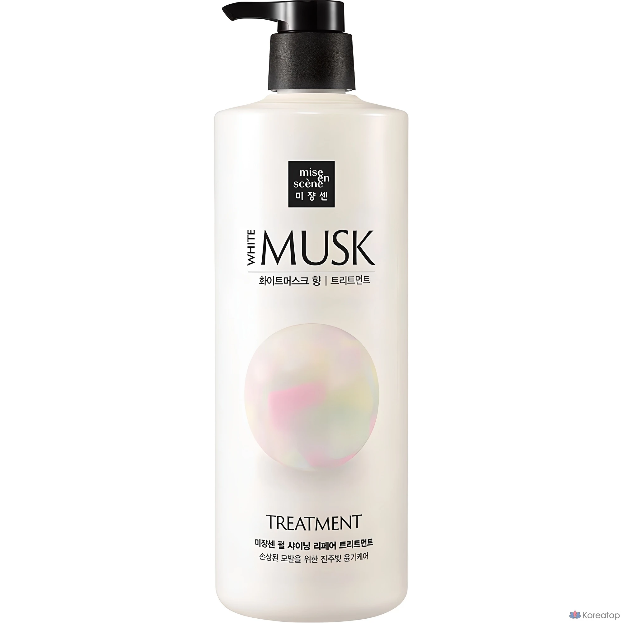 Кондиционер для волос Mise en Scene Pearl Shining Repair Treatment, аромат White Musk, 1 л, 1 шт.