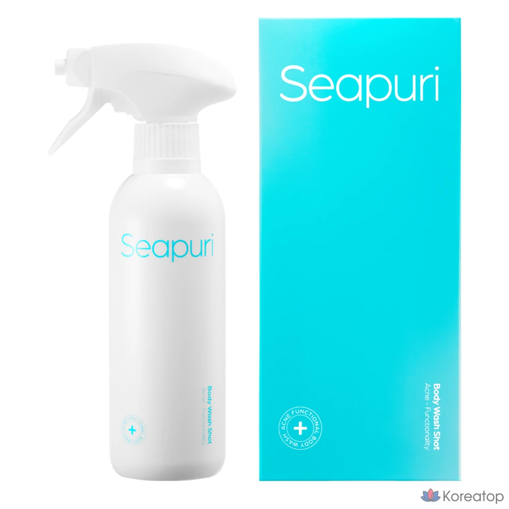 Гидрофильное масло для тела Seapuri Body Wash Shot All-in-One Body Wash, 300 мл, 1 шт.