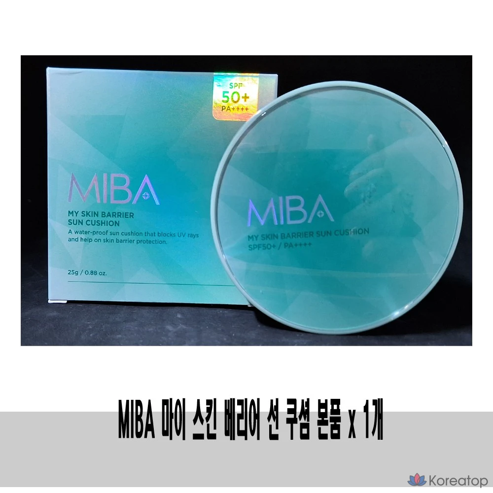 Кушон MIBA My Skin Barrier Sun Cushion SPF50+ PA++++, 25 г, 1 шт.