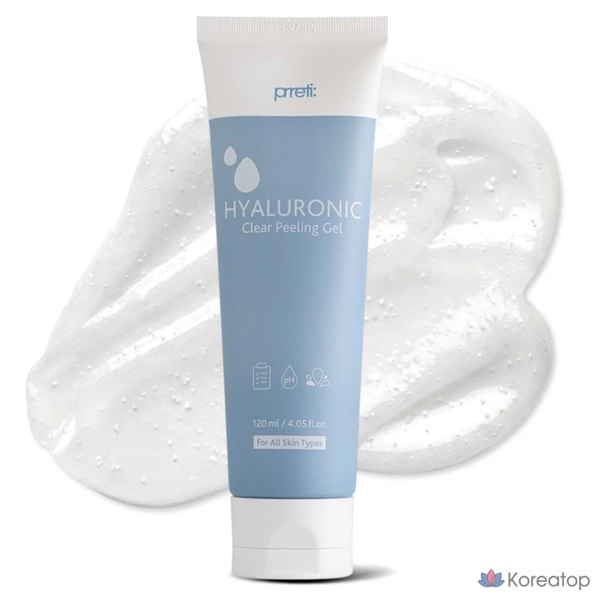 Пилинг Prreti Hyaluronic Clear Peeling Gel, 120 мл, 1 шт.