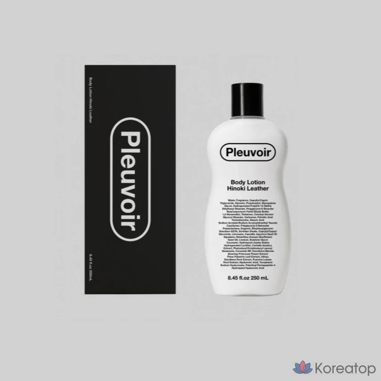 Боди-лосьон Pleuvoir Hinoki Leather, 250 мл, 1 шт.
