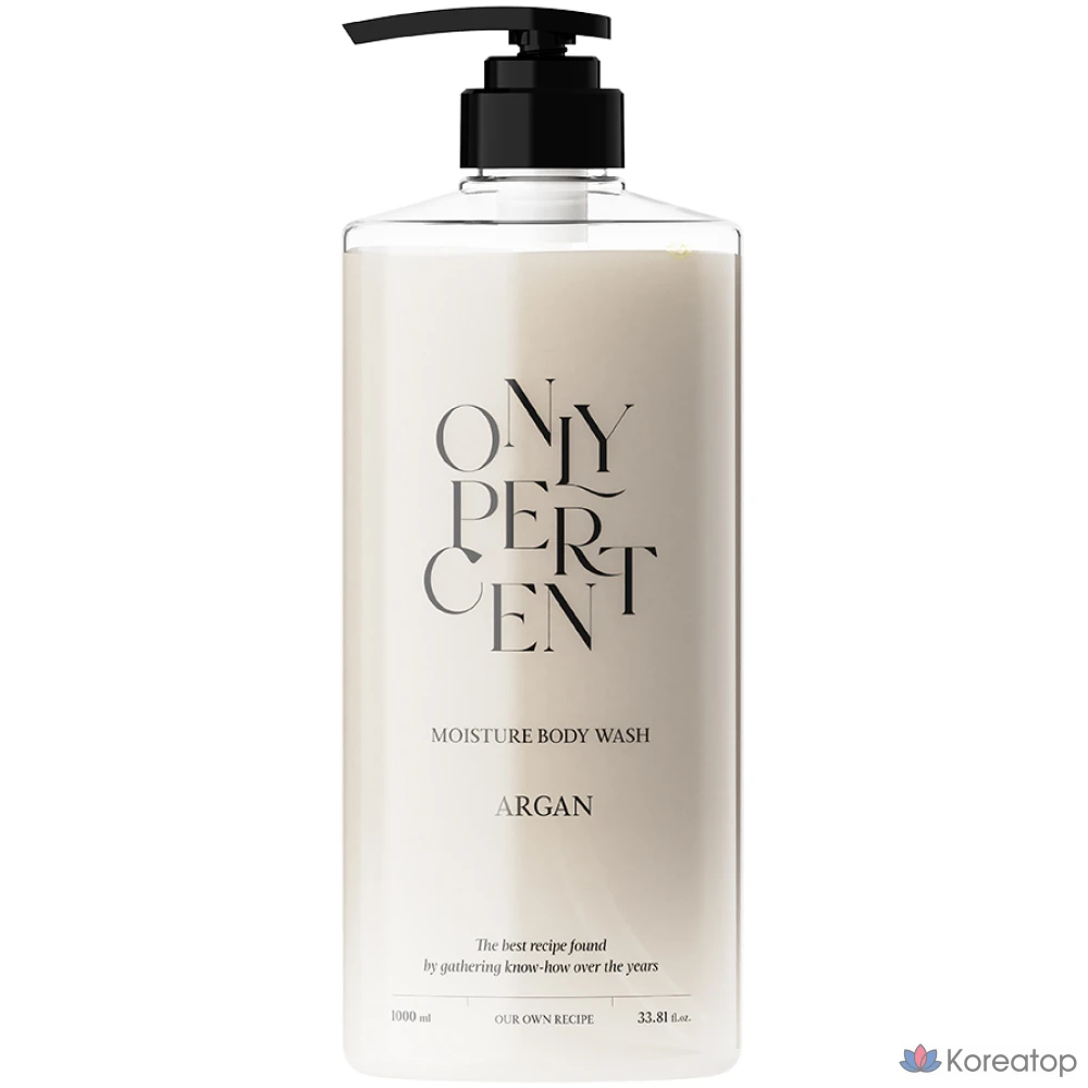 Гель для душа Cetaphil Onlypercent Argan 47 Moisture Body Wash, аромат Fruity Floral Musk, 1 л, 1 шт.