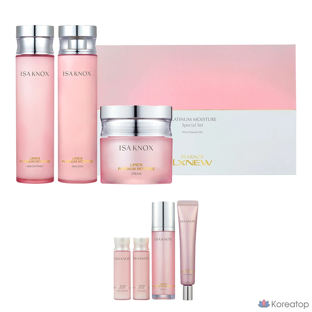 Набор для ухода Isa Knox LXNEW Platinum Moisture Full Set, 1 шт.