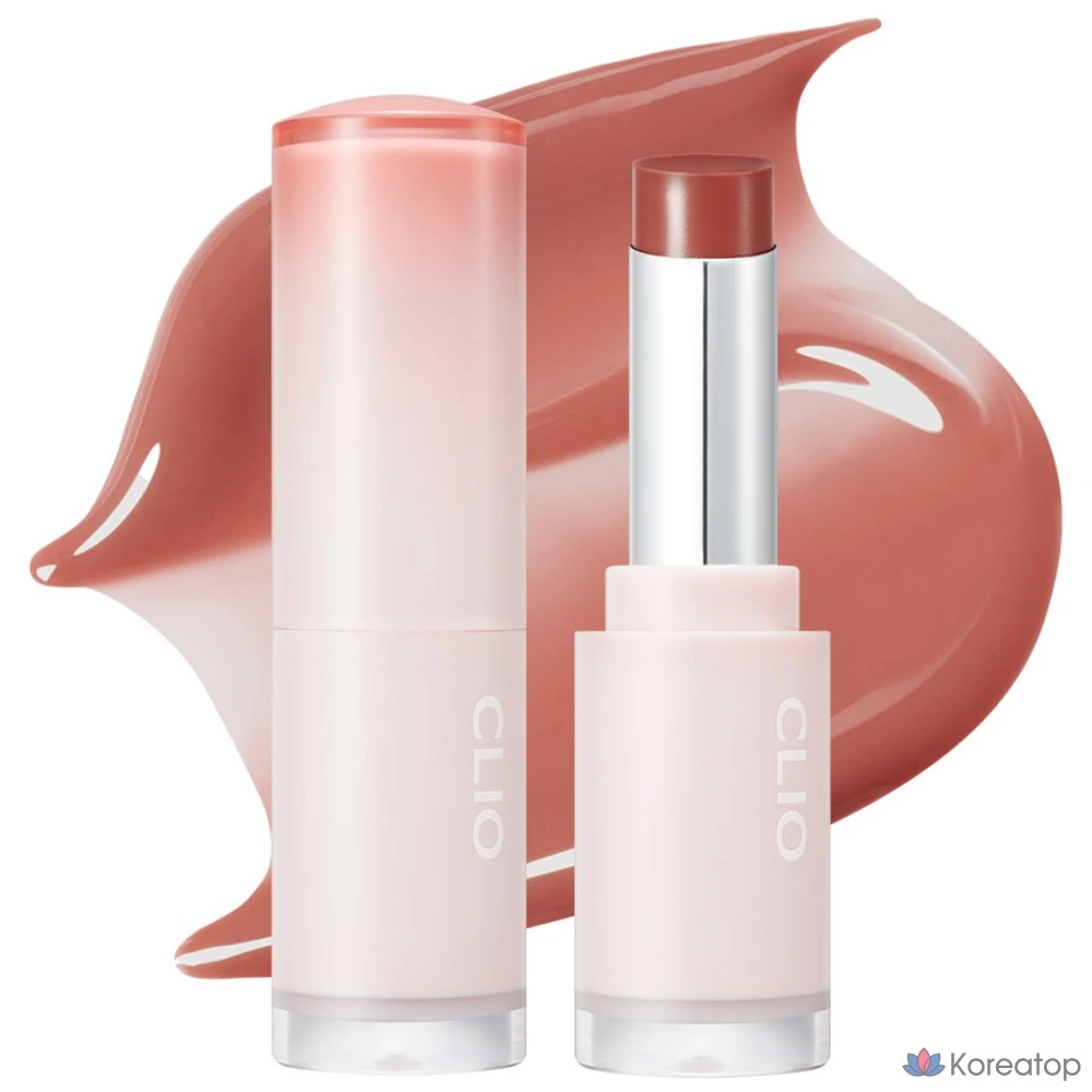 Бальзам для губ Clio Crystal Glam Balm Bare, оттенок 08 Honey Fig, 1 шт.