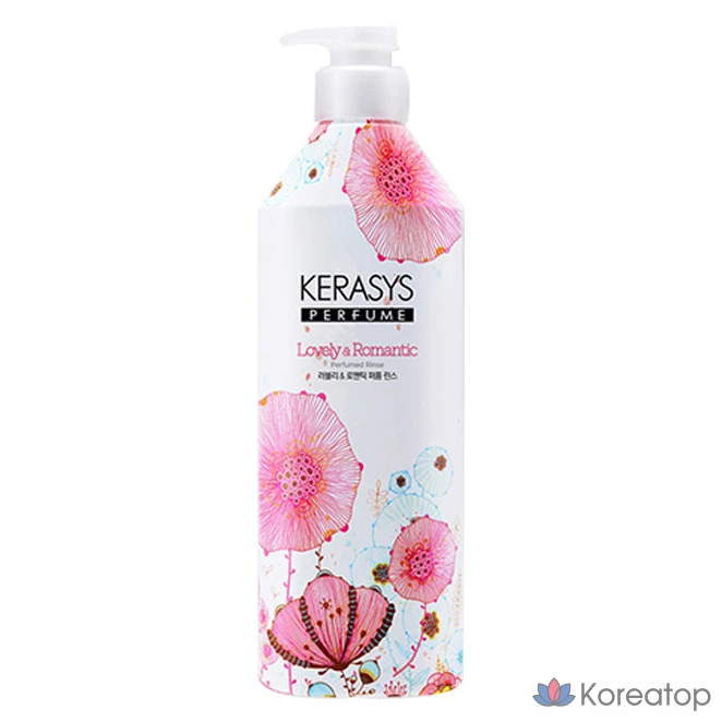 Кондиционер для волос KeraSys Perfume Rinse Lovely & Romantic, 600 мл, 1 шт.