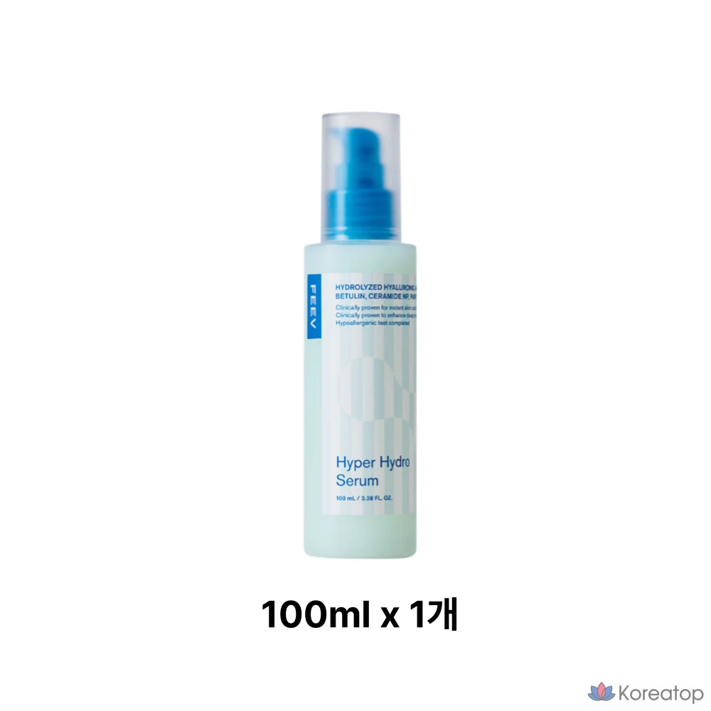 Сыворотка FEEV Hyper Hydro Serum / Cool Down Booster Serum Cooling Soothing Hydro Serum, 100 мл, 1 шт.