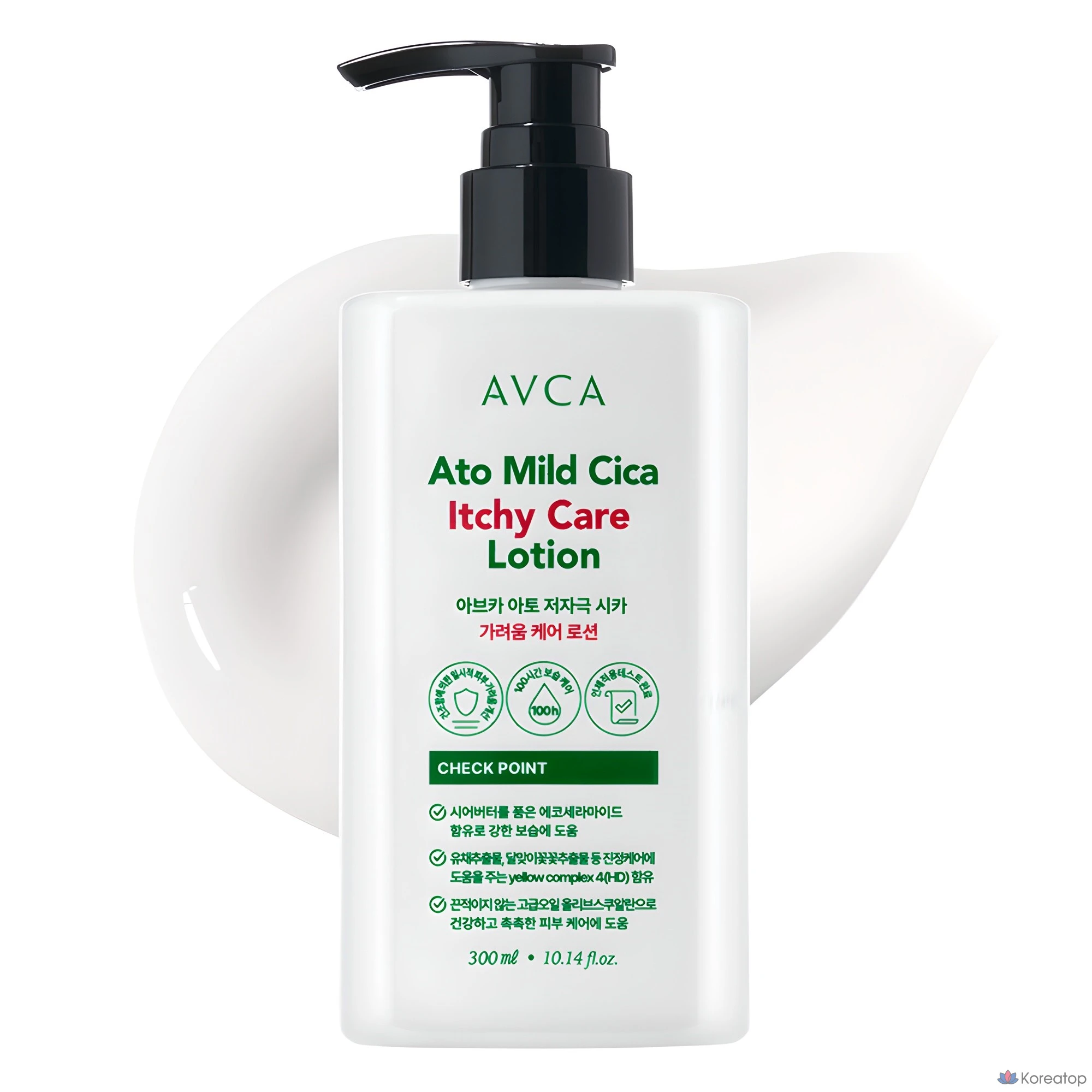 Лосьон AVCA Atopic Soothing Cica Itch Care, 300 мл, 1 шт.