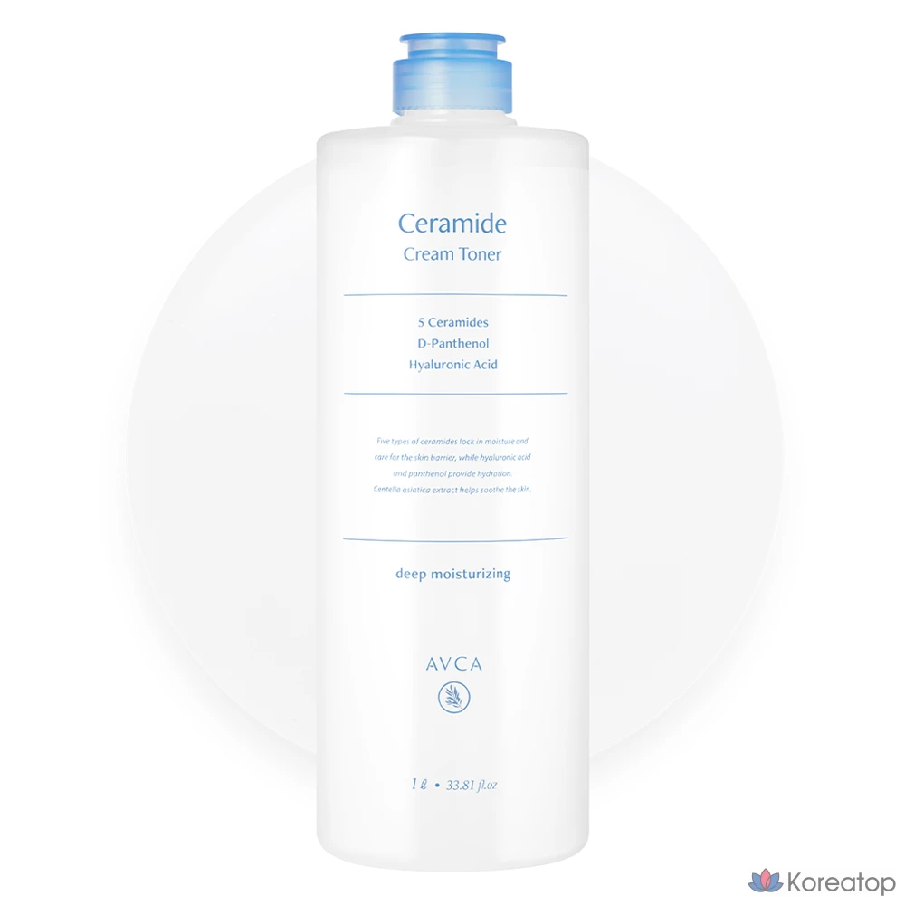 Тонер AVCA Ceramide Deep Moisture Cream Toner, 1 л, 1 шт.