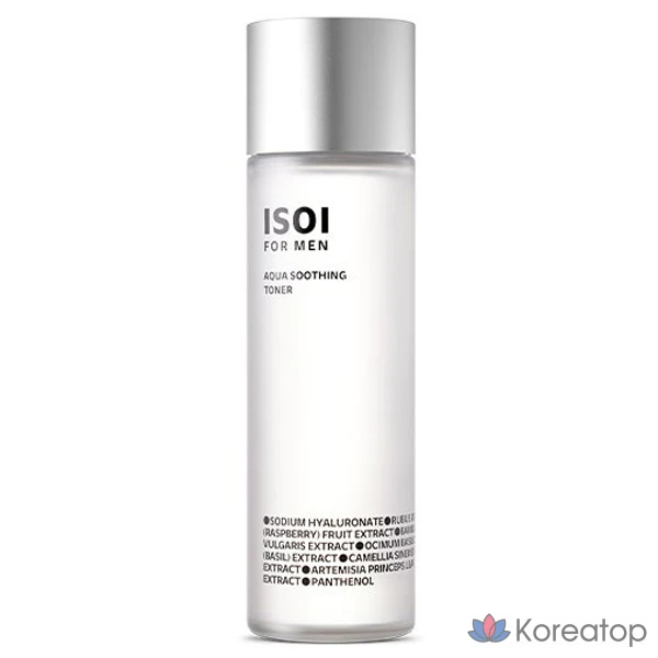 Тонер Isoi For Men Aqua Soothing Toner, 150 мл, 1 шт.