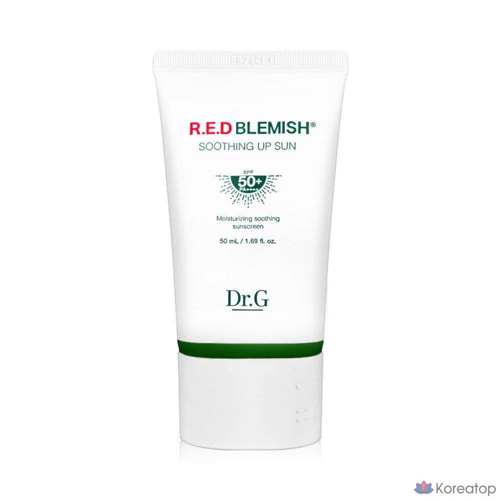 Солнцезащитный лосьон Dr. G Red Blemish Soothing Up Sun Lotion SPF50+ PA++++, 50 мл, 1 шт.