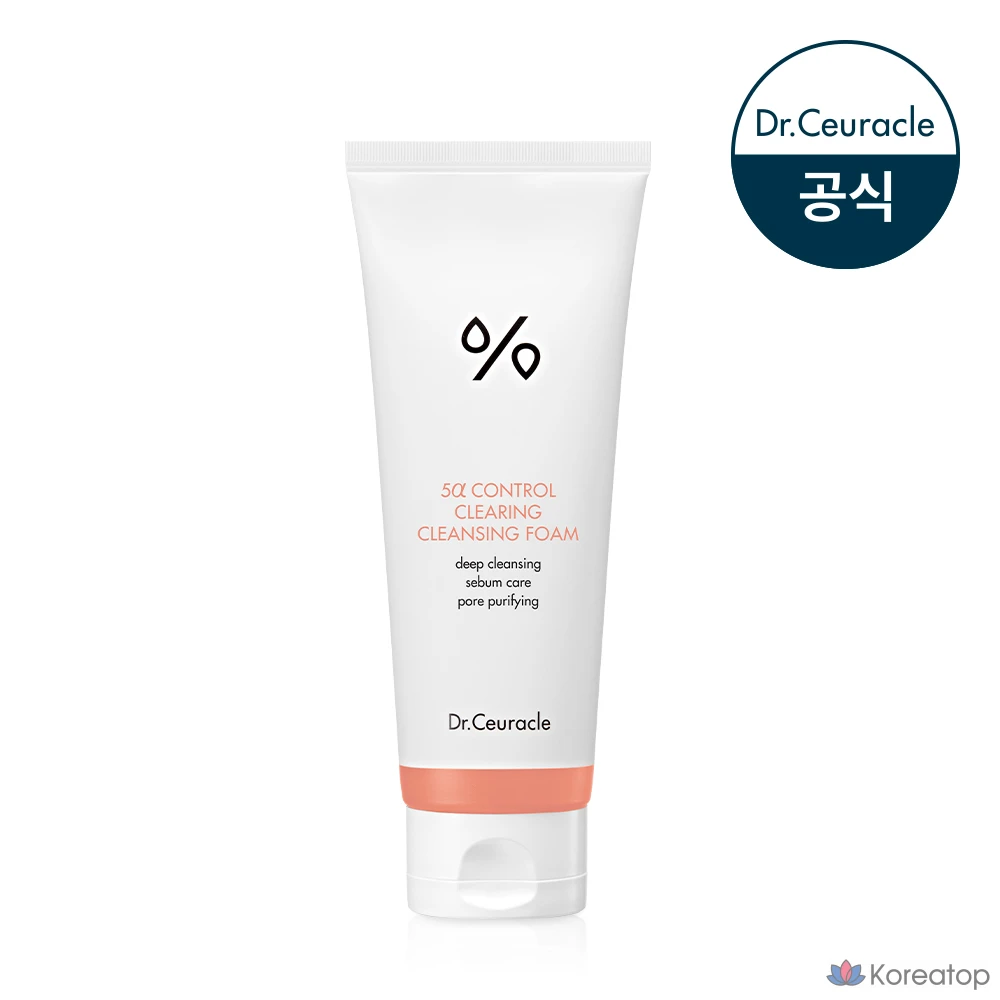 Очищающая пена Dr. Shrackle Oalpa Control Clearing, 200 мл - Очищающая пена Dr. Ceuracle 5alpa Control Clearing, 1 шт