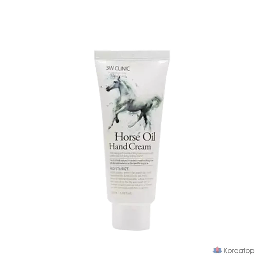 Увлажняющий крем для рук 3W Clinic Horse Oil Hand Cream, 30 мл, 1 шт.