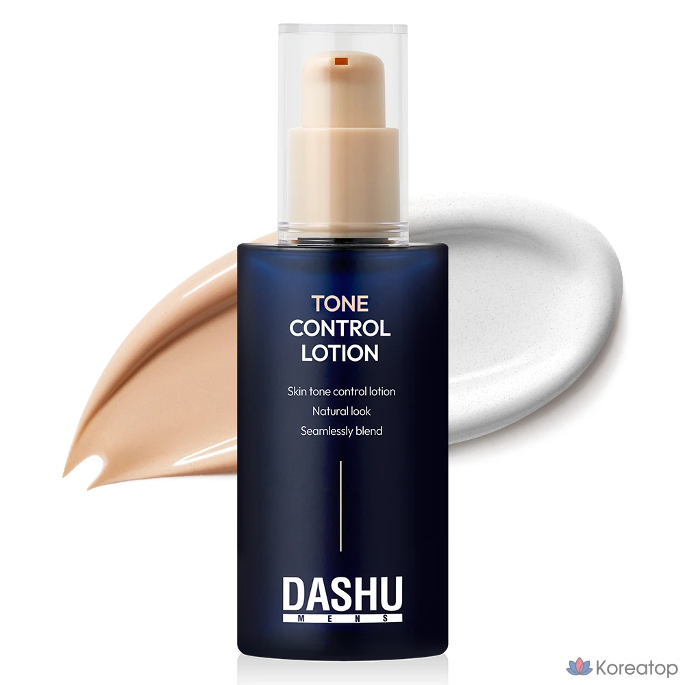 Лосьон для лица DASHU Men's Tone Control Lotion, оттенок 02 Neutral Beige (22-23), 65 мл, 1 шт.