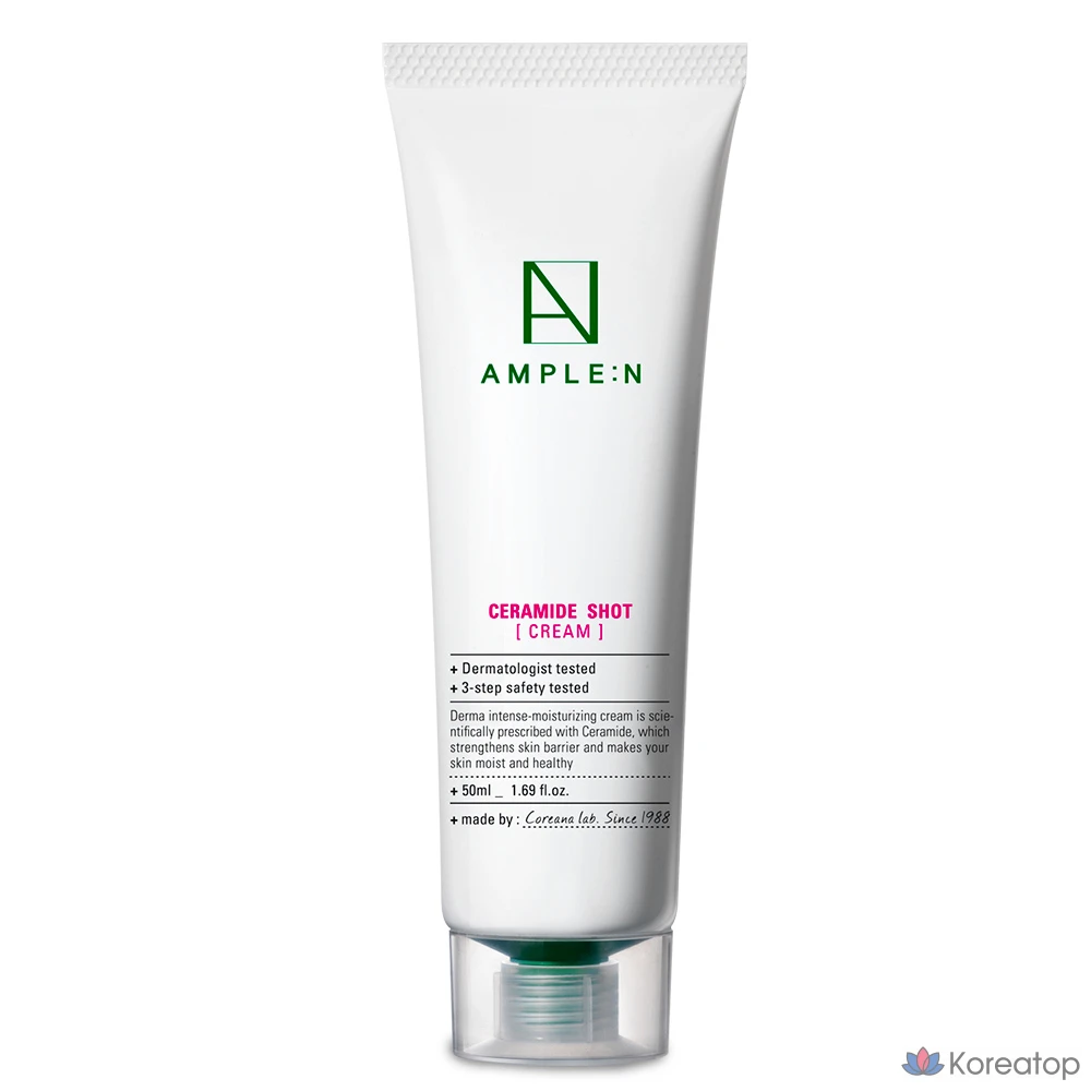 Крем для лица AMPLE:N Ceramide Shot Cream, 50 мл, 1 шт.