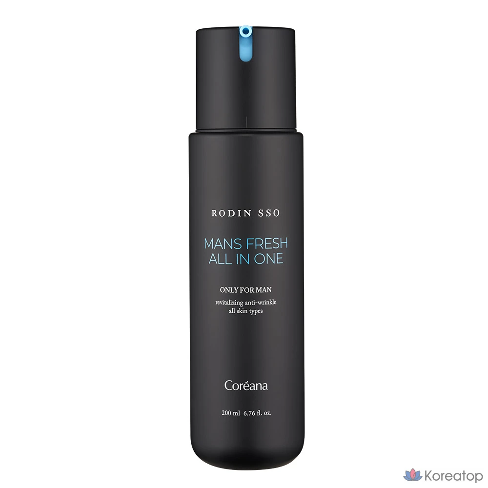 Тонер Coreana Rodin So Homme Fresh All-in-One Skin Lotion, 200 мл, 1 шт.