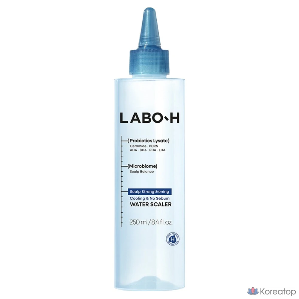 Шампунь для кожи головы LABO-H Scalp Strengthening Clinic Cooling &amp; Nosebum Water Scaler, 250 мл, 1 шт.