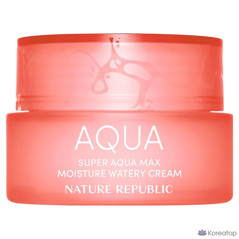 Крем для лица Nature Republic Super Aqua Max Moisture Cream для сухой кожи, 80 мл, 1 шт.