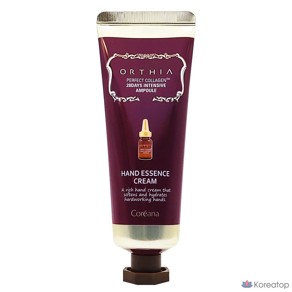 Крем для рук Coreana Orcia Perfect Collagen 28 Days Intensive Ampoule Hand Essence Cream, 50 мл, 1 шт.