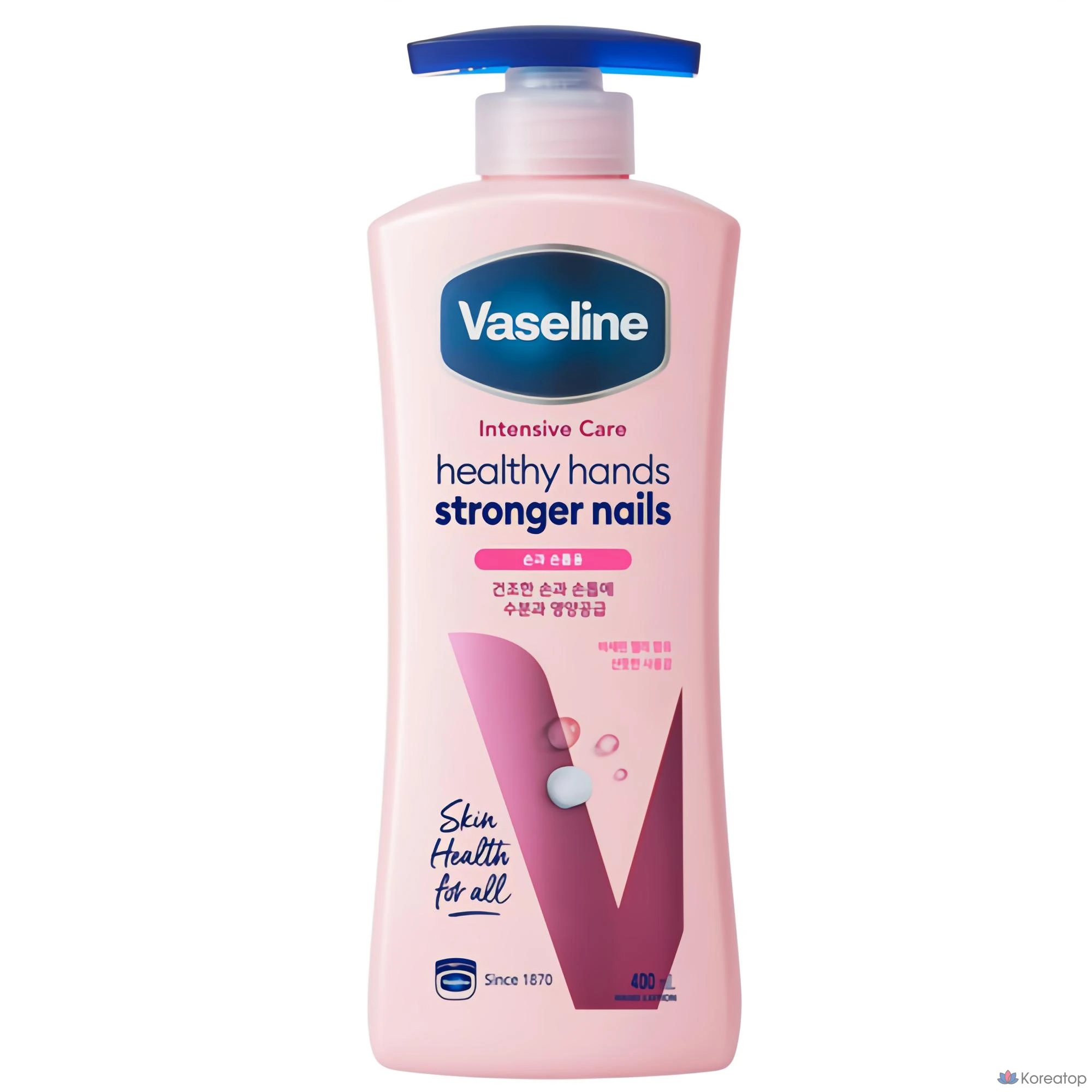 Лосьон для рук и ногтей Neutrogena Vaseline Intensive Care Healthy Hands Stronger Nails, 400 мл, 1 шт.