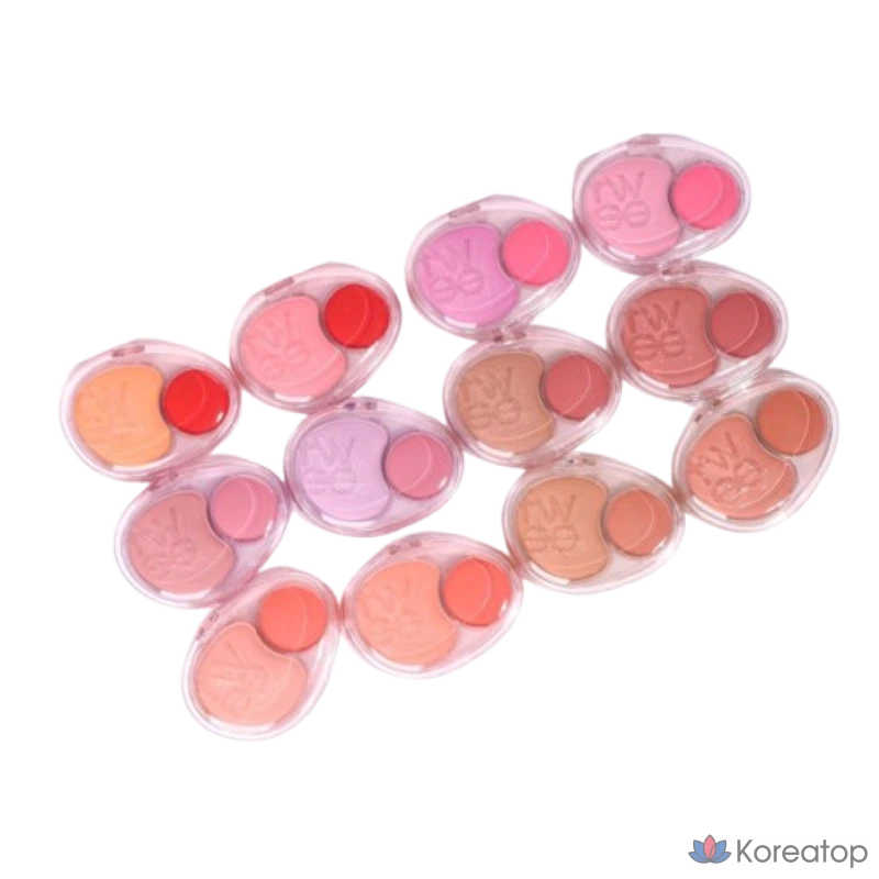 Румяна fwee Blusher Mellow, оттенок Baby Smile, 1 шт.