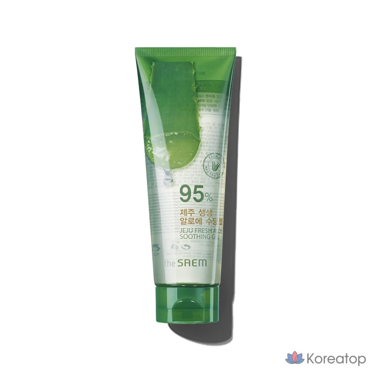 Гель для лица The Saem Jeju Fresh Aloe Soothing Gel, 250 мл, 1 шт.