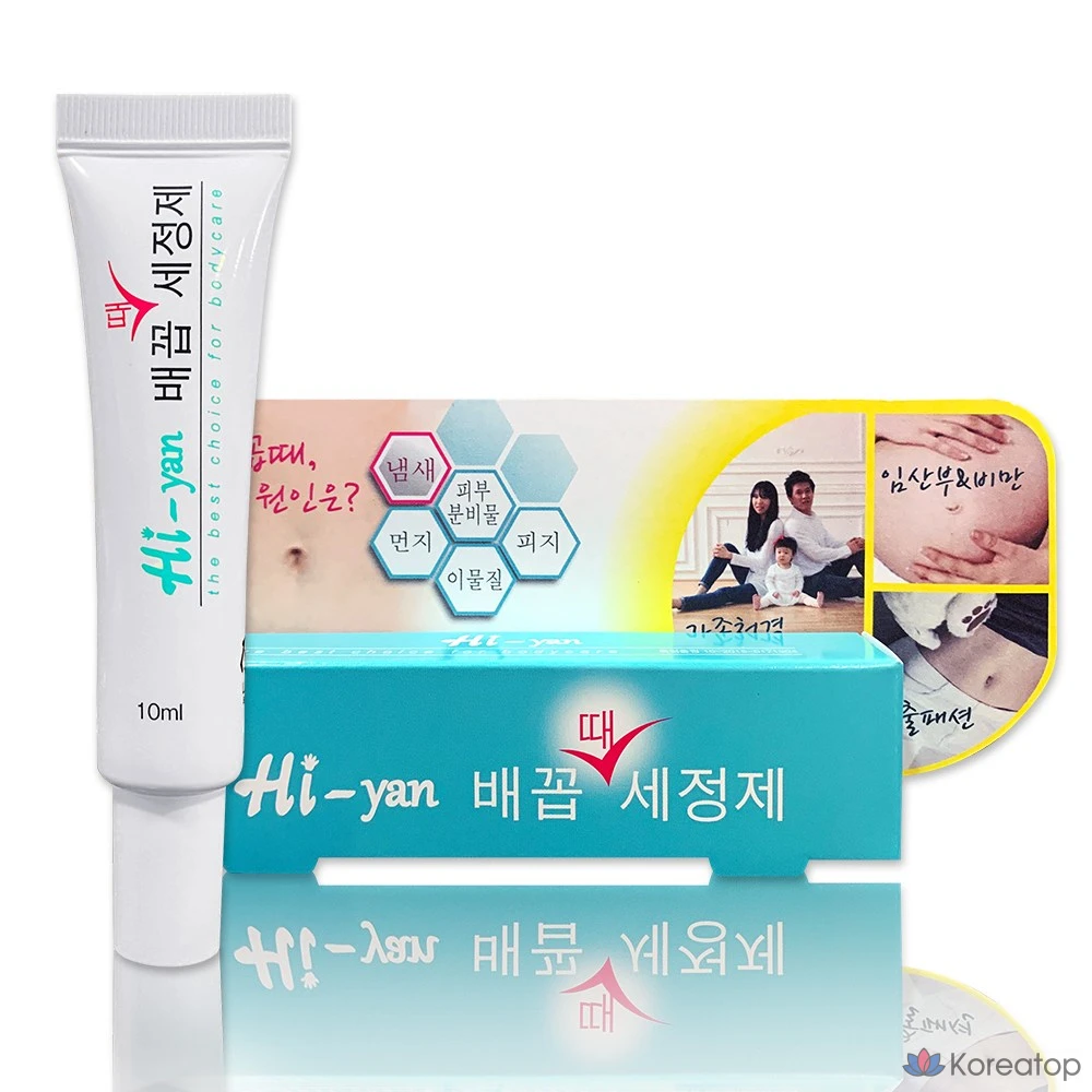 Пилинг для тела Happy Bath Pure White Belly Button Cleaner, 10 мл, 1 шт.