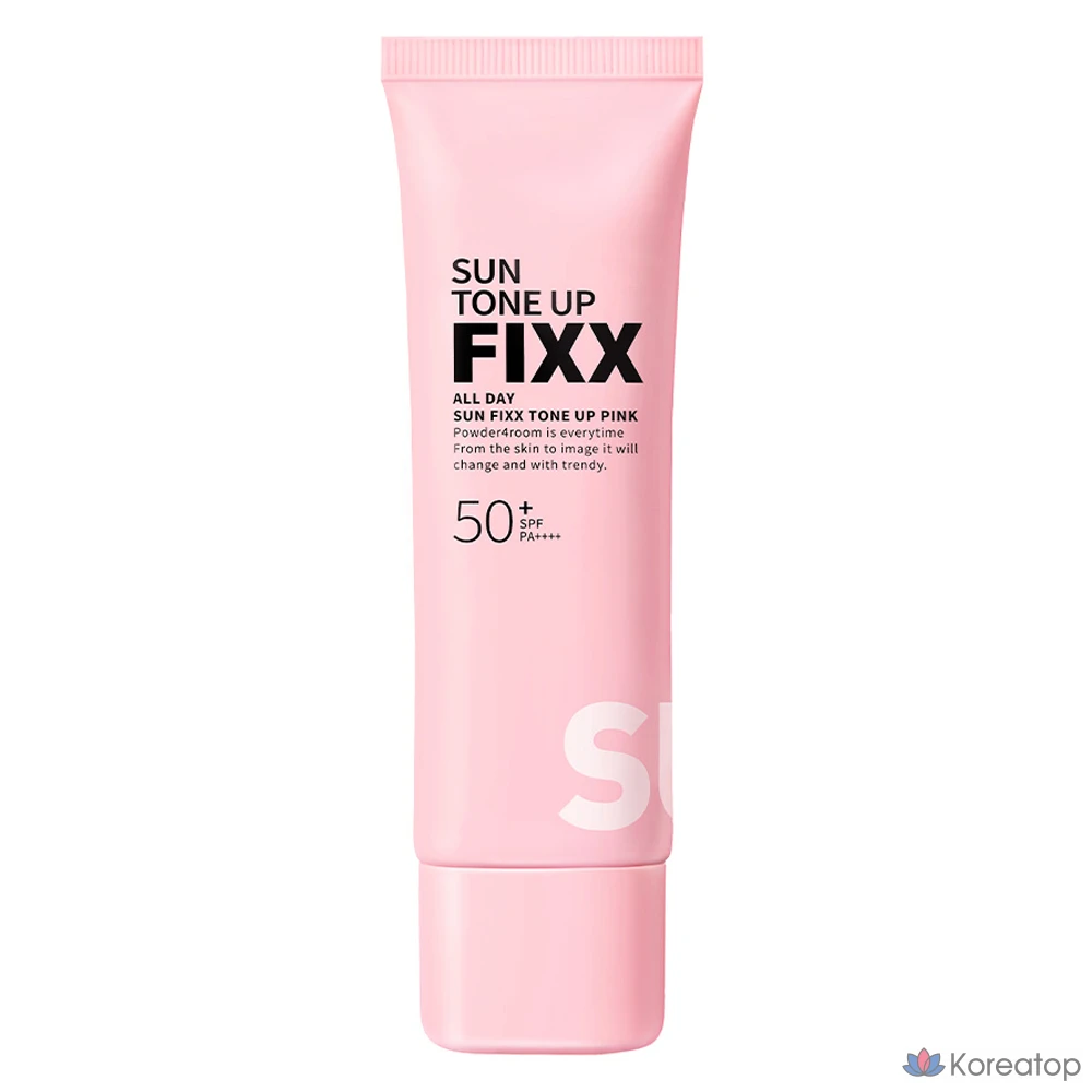 Солнцезащитный крем So Natural All Day Sun Fixer Tone Up Pink SPF 50+ PA++++, 50 мл, 1 шт.