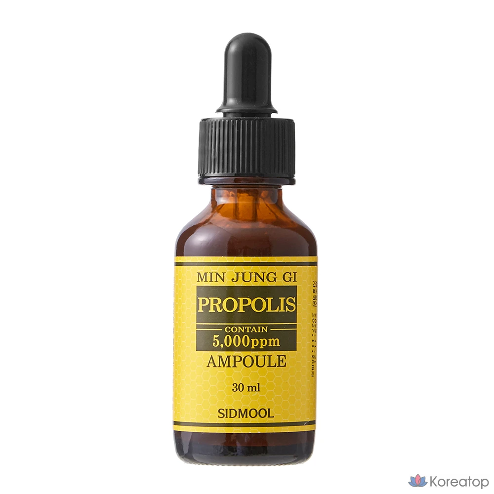 Ампульная сыворотка Sidmool Minjunggi Propolis Ampoule 5000ppm, 30 мл, 1 шт.