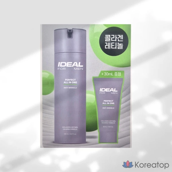 Набор для ухода Ideal For Men Perfect All-in-One, 150 мл + 30 мл, 1 шт.