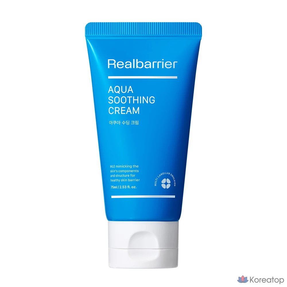 Крем Real Barrier Aqua Soothing Cream (туба), 75 мл, 1 шт.