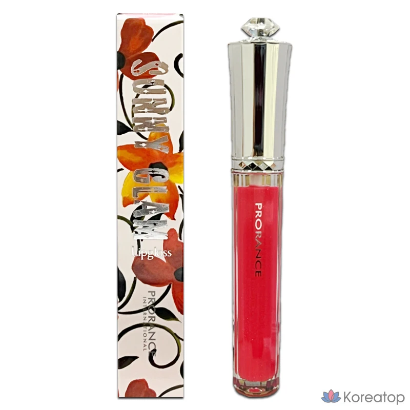 Блеск для губ Prorance Sunny Glam Lip Gloss, оттенок 108 Red, 3.6 г, 1 шт.