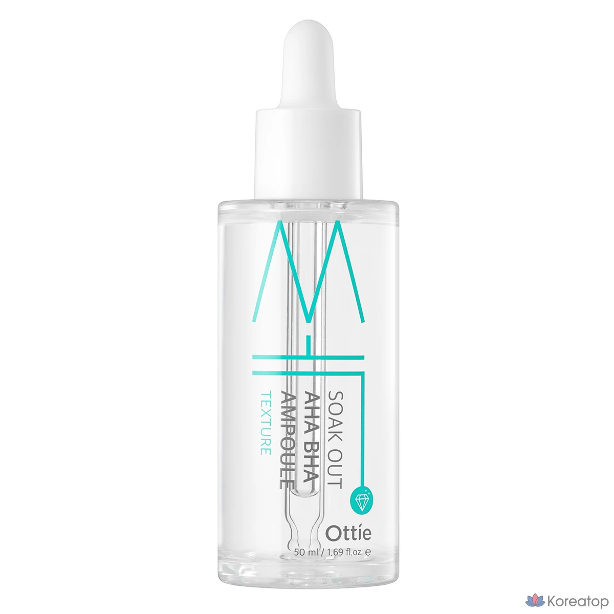 Ампульная сыворотка Ottie Sock Out AHA BHA Ampoule, 50 мл, 1 шт.