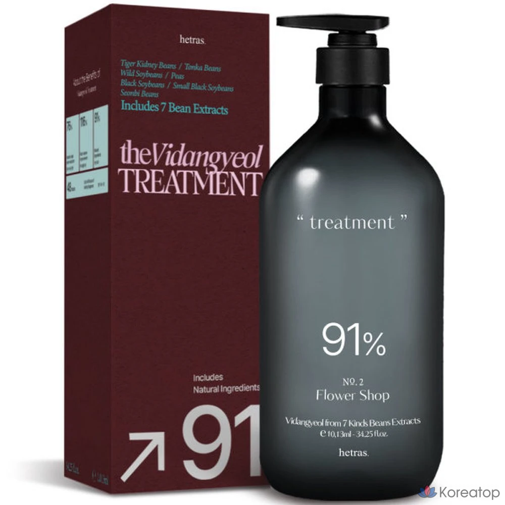 Кондиционер-ополаскиватель для волос HETRAS Silk Perfume Treatment Flower Store, 1013 мл, 1 шт.