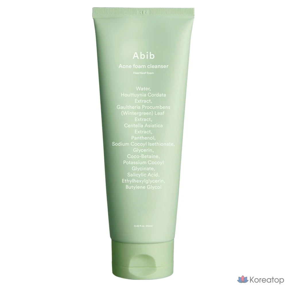 Пенка для умывания Abib Acne Heartleaf Foam Cleanser, 250 мл, 1 шт.