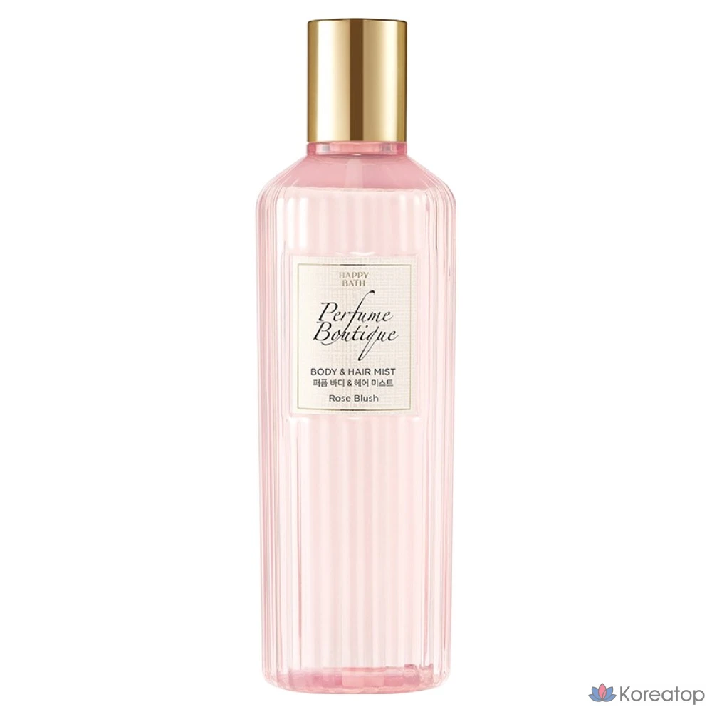 Парфюмированный спрей для тела и волос Happy Bath Perfume Boutique Rose Blush, 200 мл, 1 шт.
