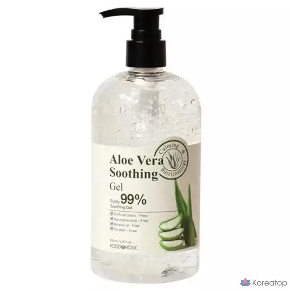 Гель для лица FoodaHolic Rungs62 Care Skin Alla Soothing Gel, 500 мл, 1 шт.