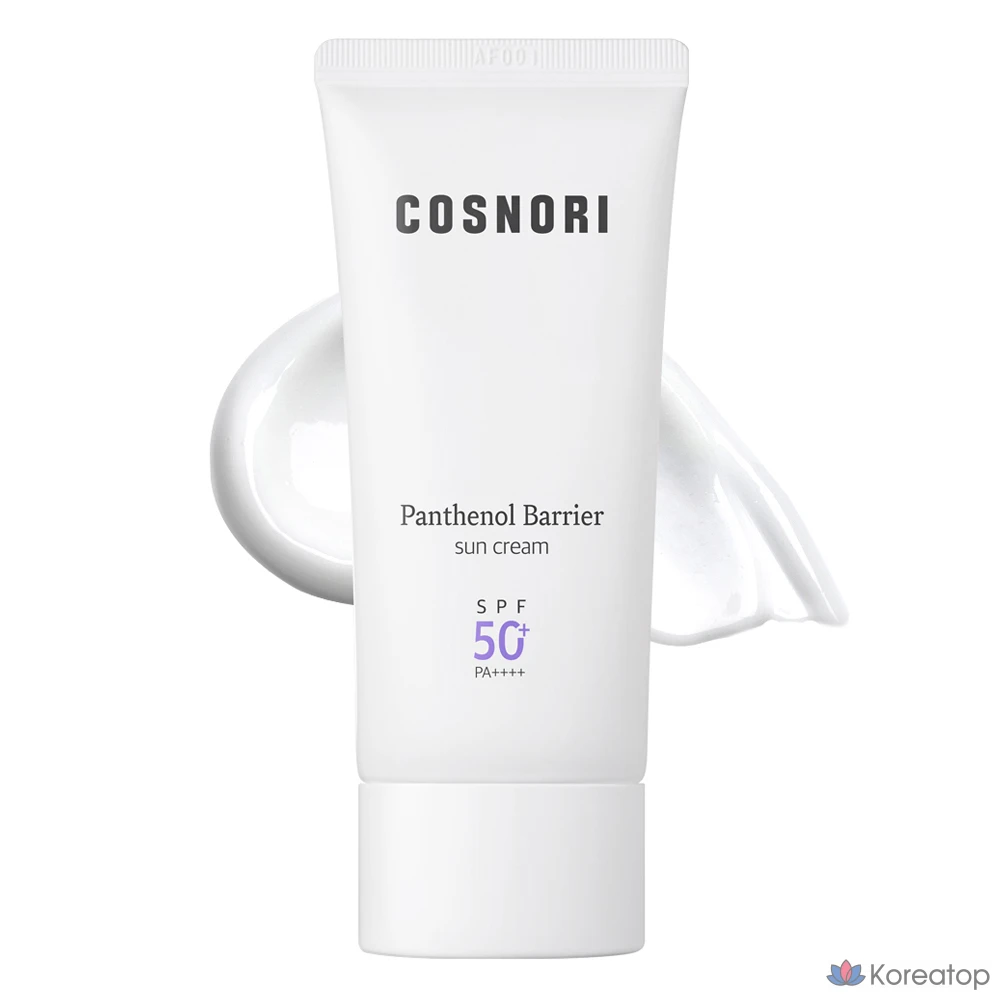 Солнцезащитный крем Cosnori Panthenol Vegan Sun Cream SPF50+ PA++++, 50 мл, 1 шт.