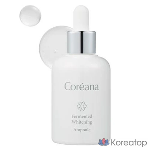 Ампульная сыворотка Coreana Fermentation Whitening Ampoule, 50 мл, 1 шт.